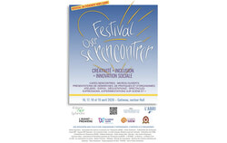 Affiche du festival « Oser se rencontrer » (26 mars 2026). Photo : gracieuseté d’Espace DEP Sylvestre