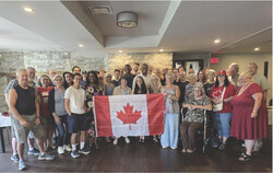 Participants and partners of the International Scrabble Tournament who gathered in Aylmer over the weekend of June 27 and 28. Photo: Courtesy
